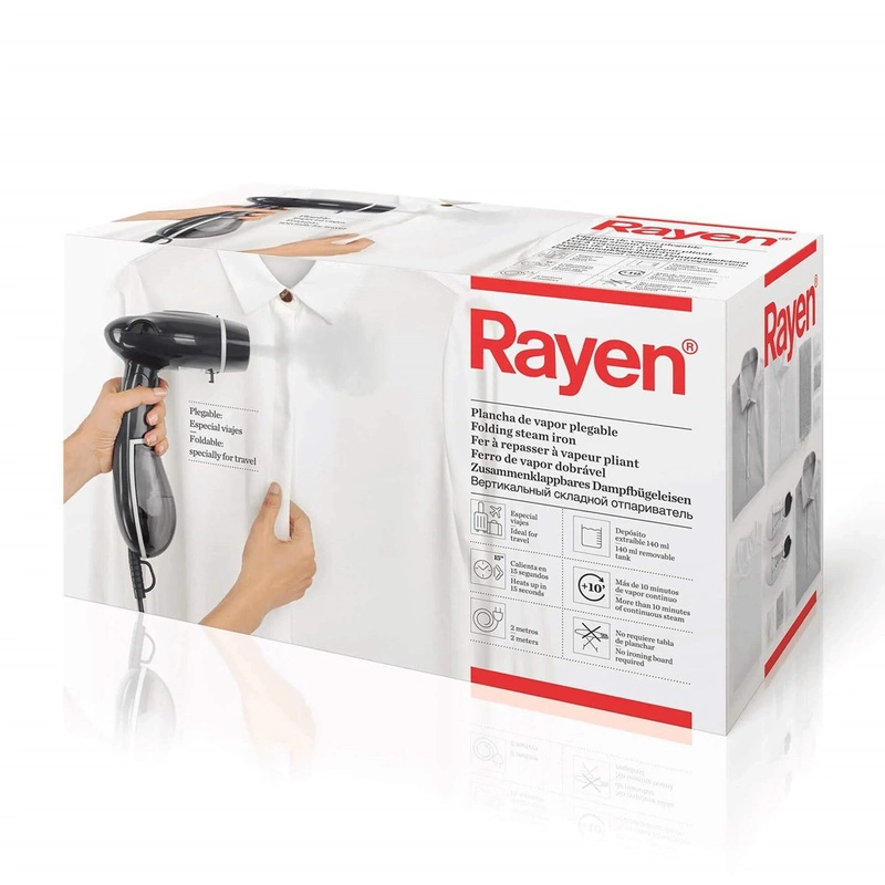RAYEN - Składane żelazko parowe