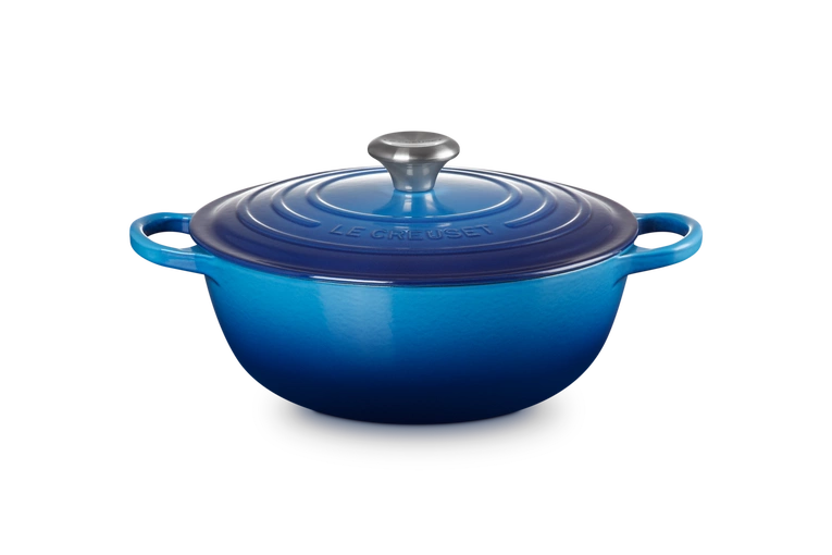 Le Creuset - La Marmite garnek żeliwny rodzinny azure 28 cm