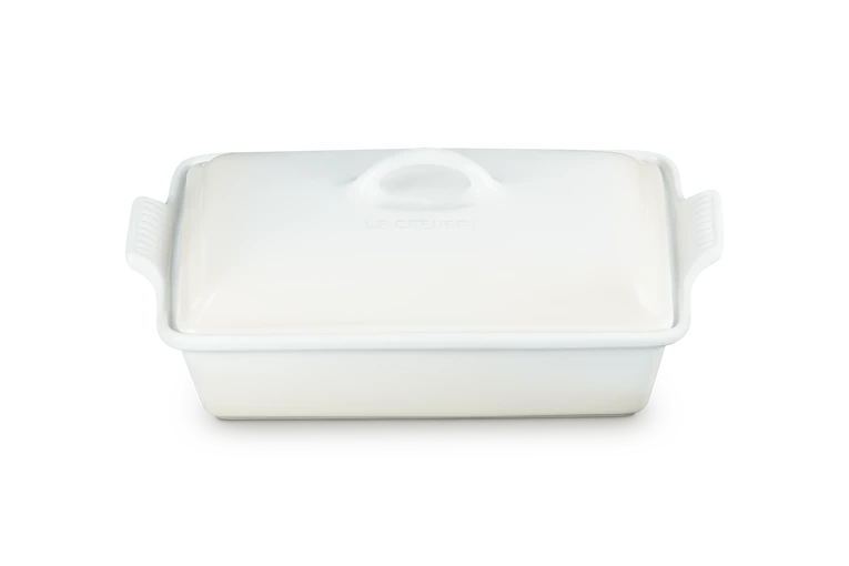 Le Creuset - Prostokątna ceramiczna forma do pieczenia 3,8 l meringue