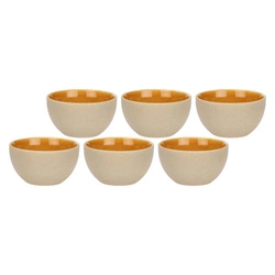 Rose&Tulipani - ARPEGGIO Zestaw 6 miseczek 11.5 cm, pomarańczowy