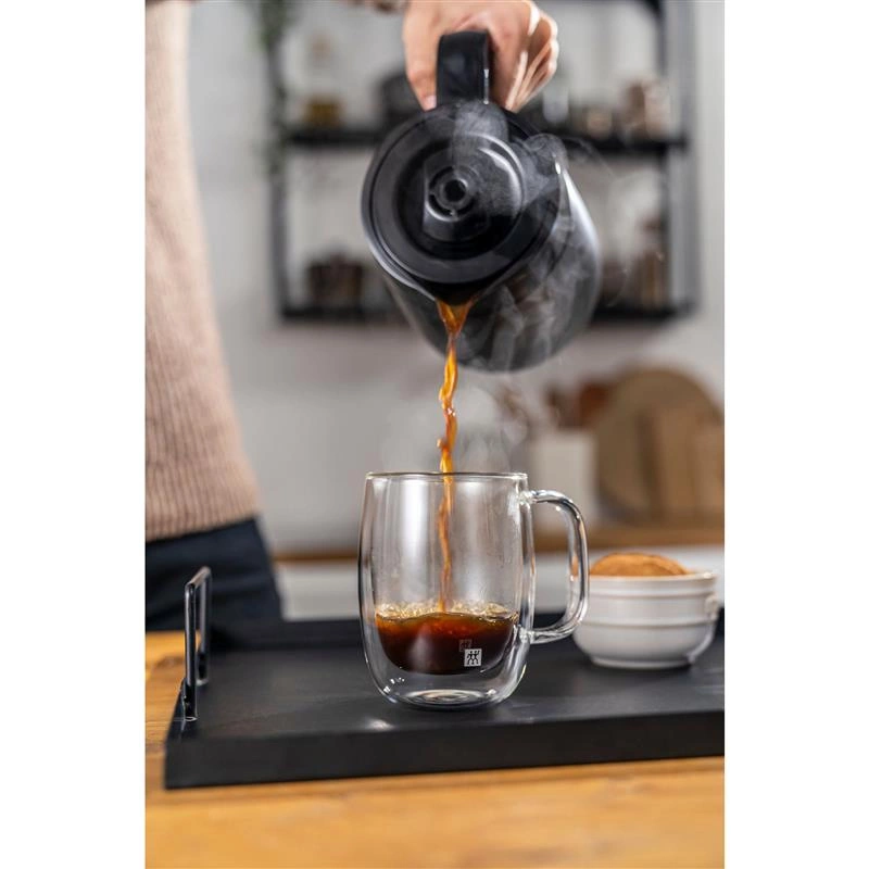 Zwilling - ekspres do kawy przelewowej czarny Enfinigy