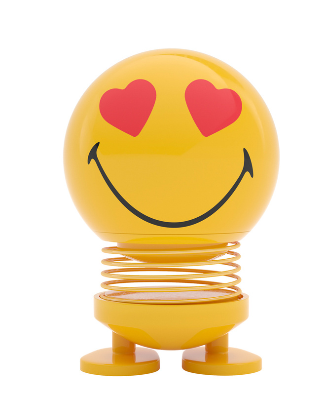 Hoptimist - Hoptimist Smiley Love S żółty