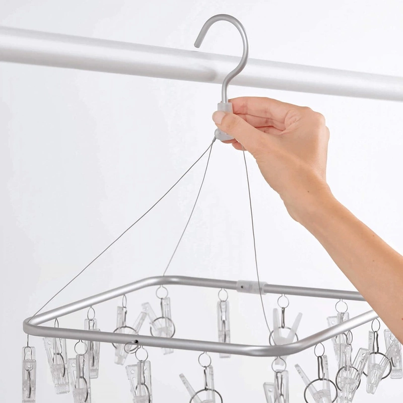 RAYEN - Suszarka wisząca 16 klipsów