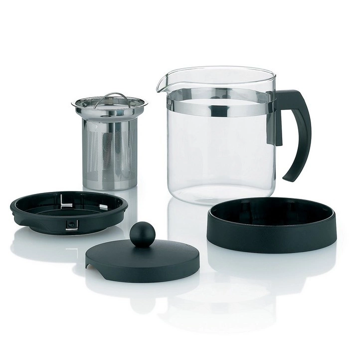 Kela - Dzbanek zaparzacz do herbaty0,7l.czarny Auron