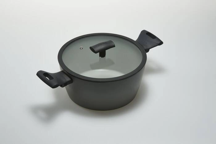 Moneta - Garnek 24cm. ze szklaną pokrywą Melodia Finegre