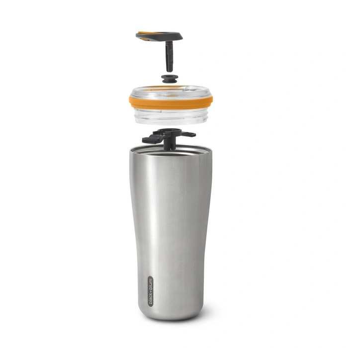 Black+Blum - Kubek termiczny stalowy 0,6l.pomarańczowy New V