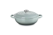 Le Creuset - garnek żeliwny do gulaszu 2,2 l 22 cm sea salt