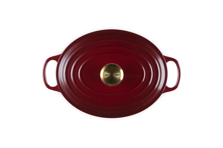 Le Creuset - brytfanna żeliwna emaliowana Signature 31 cm 6,3 l Garnet