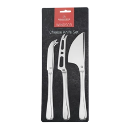 Grunwerg - Zestaw 3 noży do sera Windsor