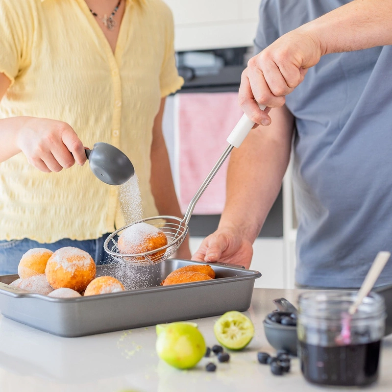 KitchenAid Culinary Tools - chiński cedzak Porcelain White