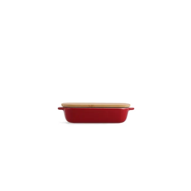 KitchenAid - Naczynie z pokrywką Empire Red S 900 ml
