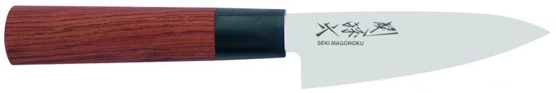 KAI - Nóż obierak 10 cm Seki Magoroku Red
