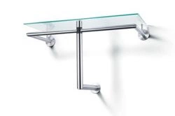 Zack - ABILIO szklana półka do wieszaka 50677 lub 50679, 64 x 29 cm