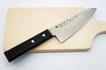Satake - Nashiji Black Pakka Nóż Deba 15,5cm