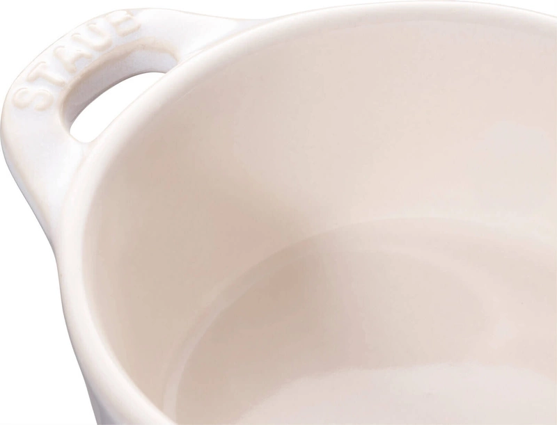 Staub - mini cocotte okrągły 200 ml, kość słoniowa