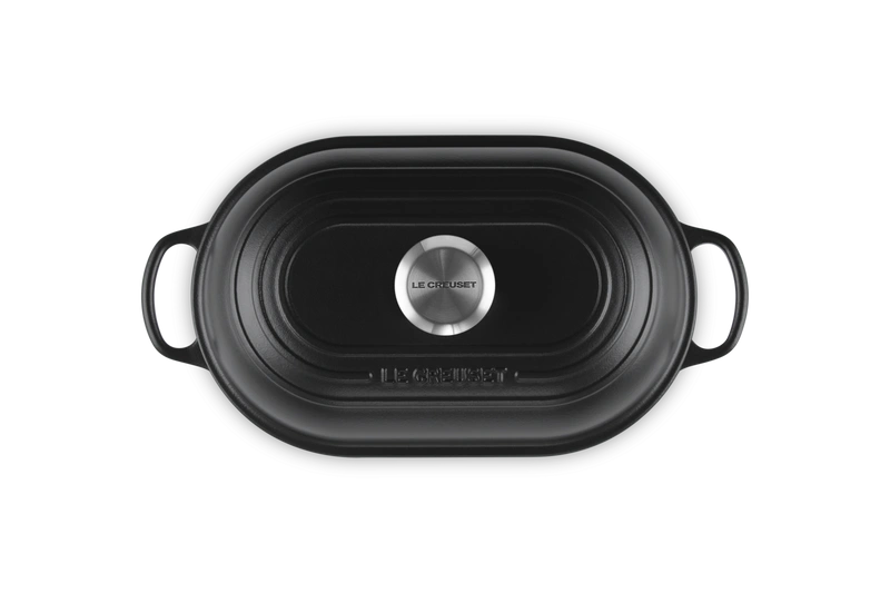 Le Creuset - owalny garnek do pieczenia chleba czarny