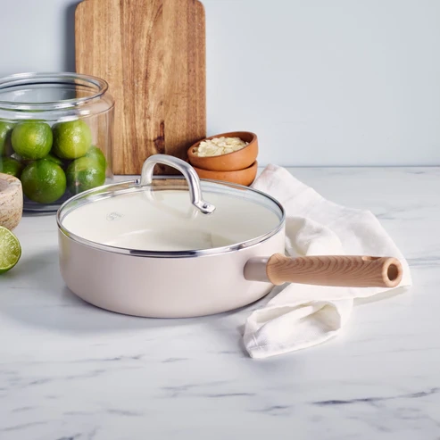 GreenChef - Patelnia Nordics 24 cm 3,1 l z pokrywką