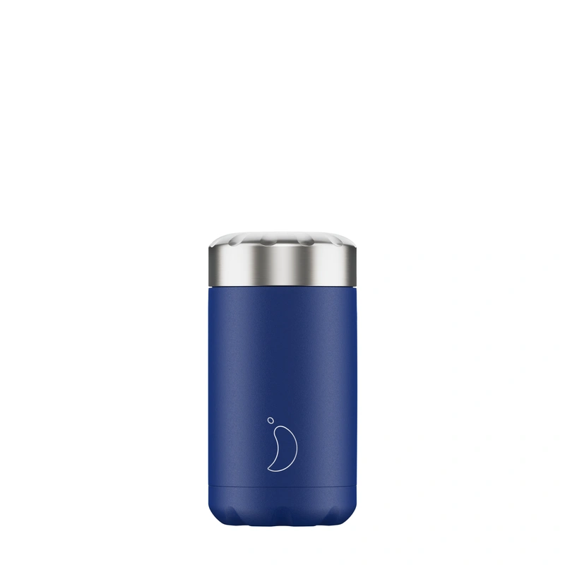 Chilly's Bottles - Termos obiadowy Chilly's 500ml Blue Matte