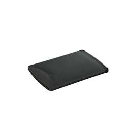 Zassenhaus - deska do krojenia, tworzywo sztuczne, 25 x 16 cm, czarna Easy Cut
