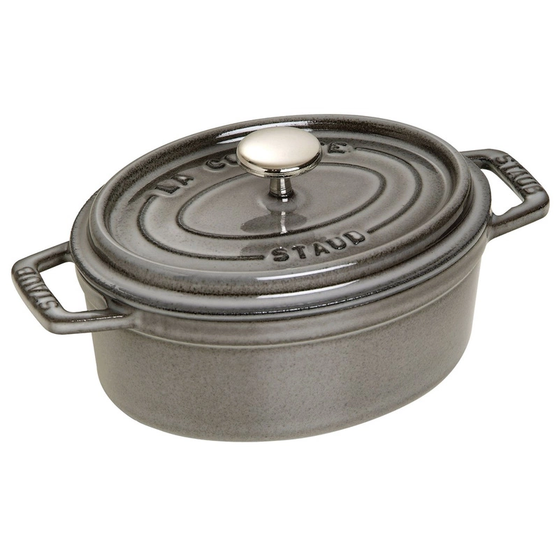 Staub - brytfanna  żeliwna szara 0,6 l 15 cm