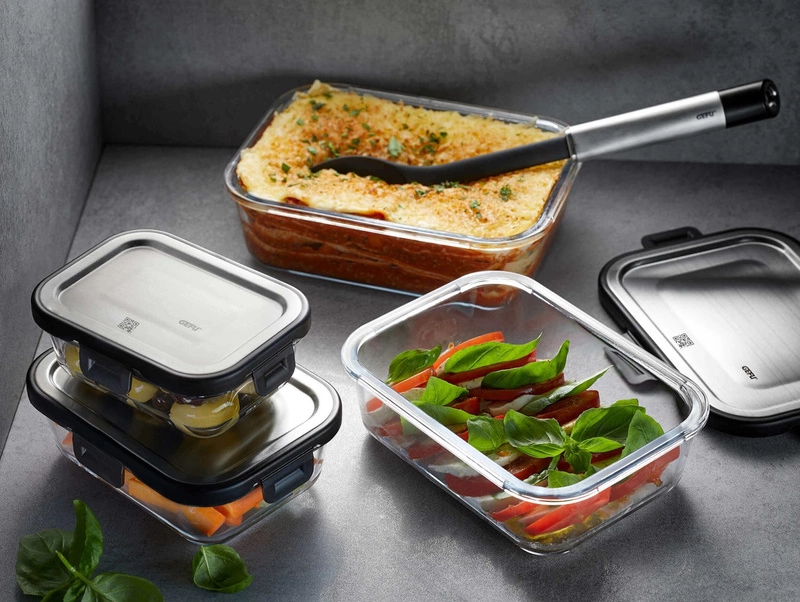 GEFU - pojemnik do przechowywania prostokątny 1.5 ltr MILO