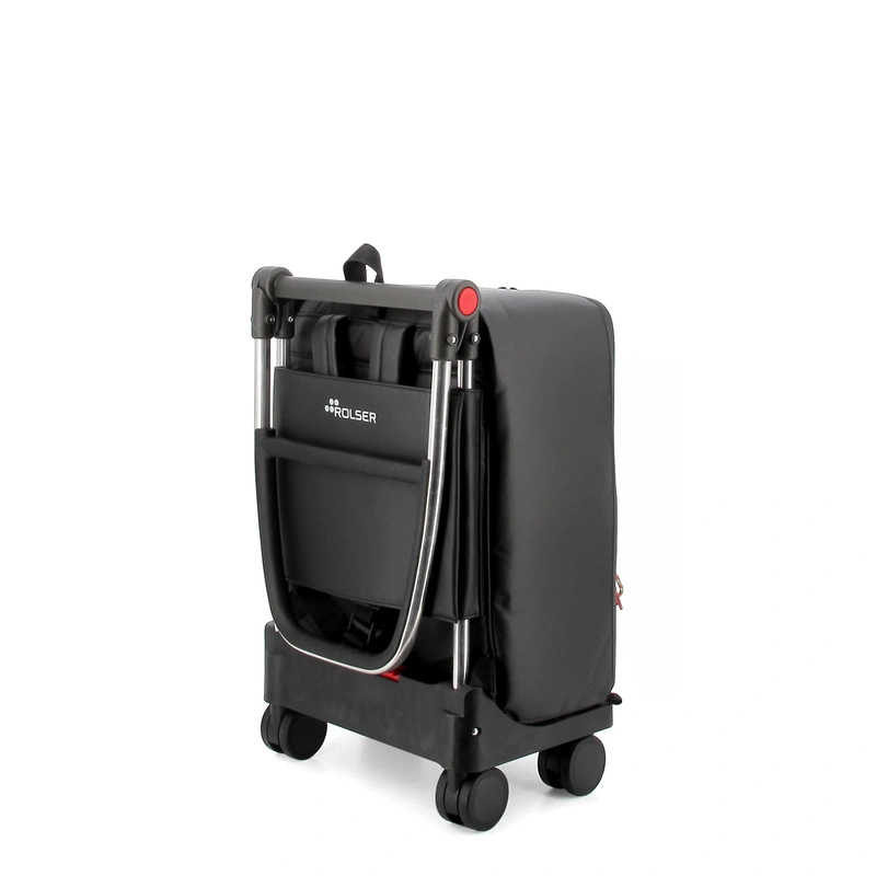 Rolser - Wózek na zakupy Two GC T-Shop czarno-żółty