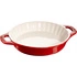 Staub - okrągły półmisek ceramiczny do ciast 1.2 l, czerwony