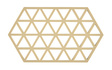 Zone Denmark - Podkładka pod naczynia Triangles L24 Warm Sand