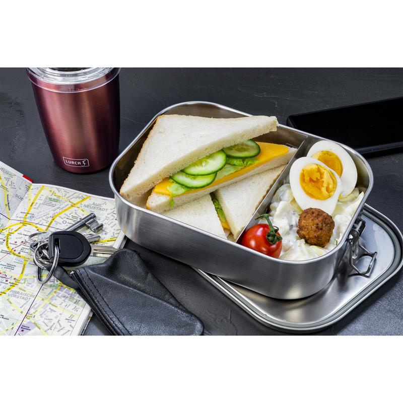 Lurch - pojemnik na żywność, stal nierdzewna, 1,2 l Snap