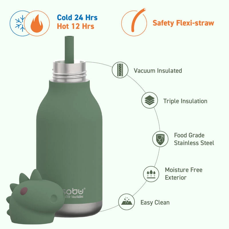 Asobu - BESTIE BOTTLE DINOSAUR 460ml