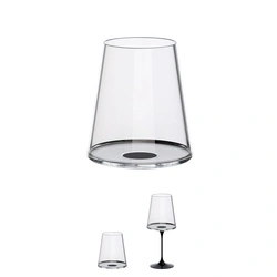 Trebonn - SplitGlass - Klieliszek do czerwonego wina czarny 2szt
