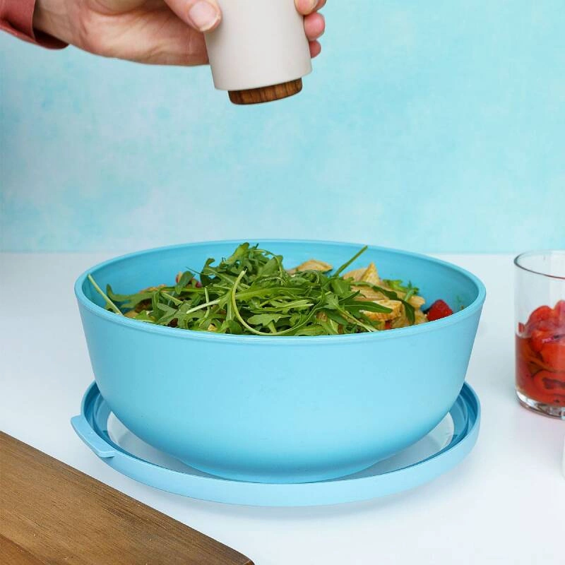 Amuse - pojemnik / miska z pokrywką 2L błękitna