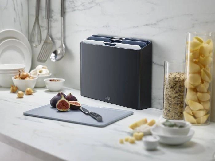 Joseph Joseph - Zestaw 4 desek do krojenia L, grafitowy Folio