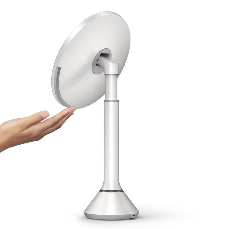 simplehuman - Lustro z czujnikiem SENSOR z kontrolą natężenia światła, białe