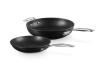 Le Creuset  - 2 patelnie z powłoką nieprzywieralną 24 28 cm  TNS