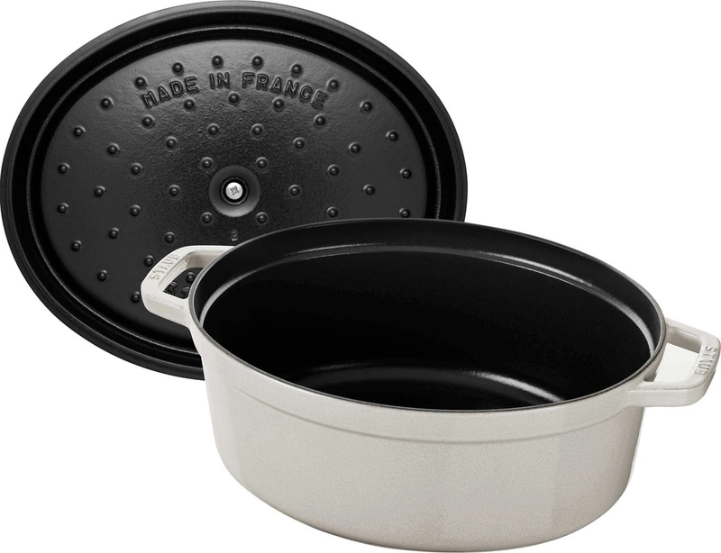 Staub - garnek żeliwny owalny 29 cm 4.2 ltr, truflowy La Cocotte