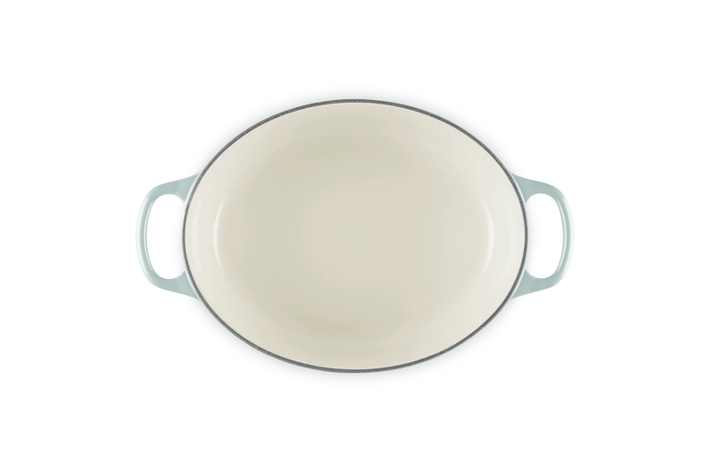 Le Creuset - brytfanna żeliwna emaliowana Signature 27 cm 4,1 l sea salt