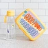 Amuse - Butelka na wodę 500 ml z uchwytem Flower Power