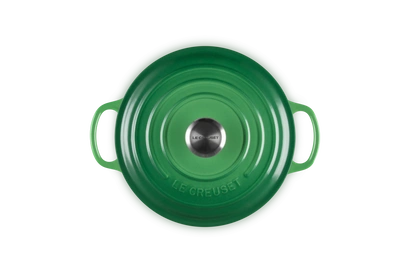 Le Creuset - garnek żeliwny Signature 20 cm 2,4 l bamboo