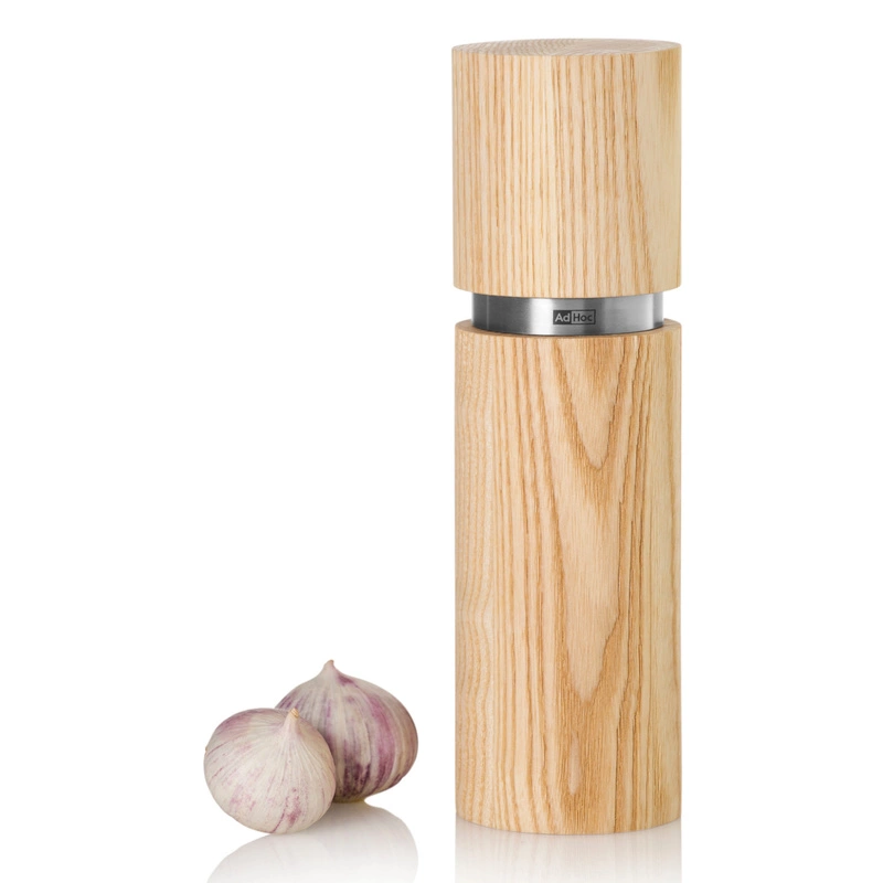 AdHoc - Młynek do pieprzu lub soli Textura L jasny jesion