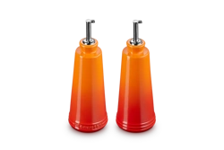 Le Creuset - Zestaw do oliwy i octu 300ml Płomienny