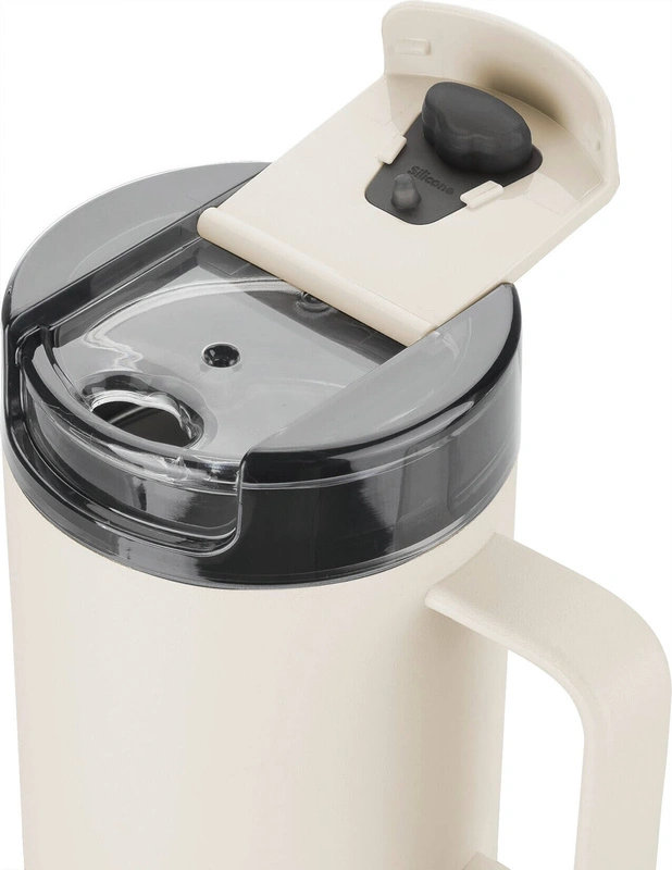 Zwilling - THERMO PLUS Kubek termiczny z uchwytem - 380 ml, kremowy