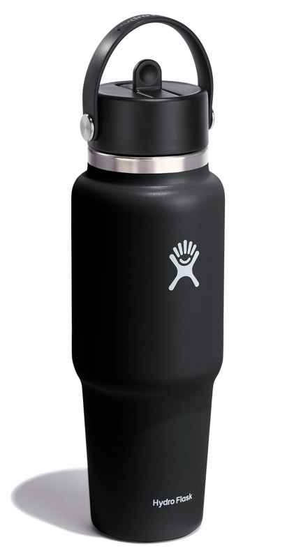 Hydro Flask - Butelka 32oz Wid Flex Straw Travel Bootle Black