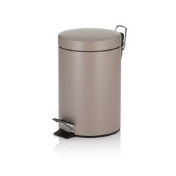 Kela - Kosz na śmieci 3 l kaszmirowy brąz Monaco