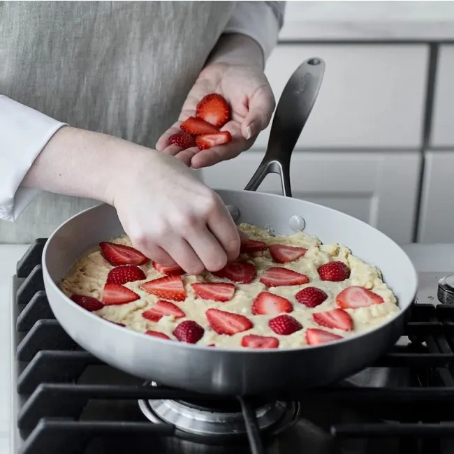 GreenPan - Patelnia Venice Pro 3ply 20 cm light grey