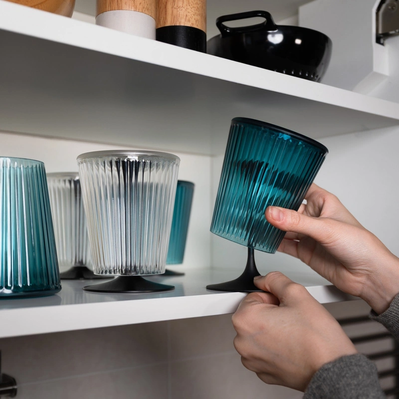 Trebonn - SplitGlass Easy kolorowy zestaw 6 kieliszków + 6 nóżek