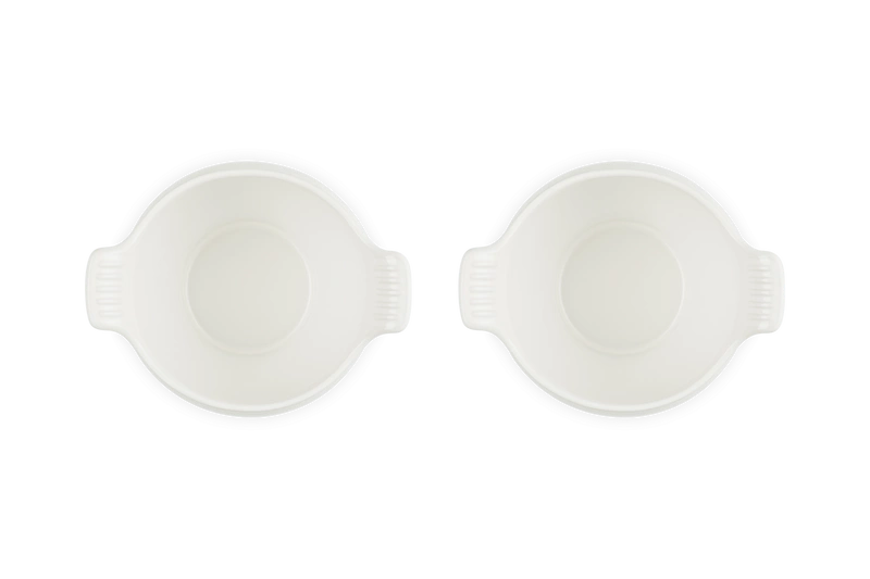 Le Creuset - Zestaw 2 Bulionówek 600ml meringue