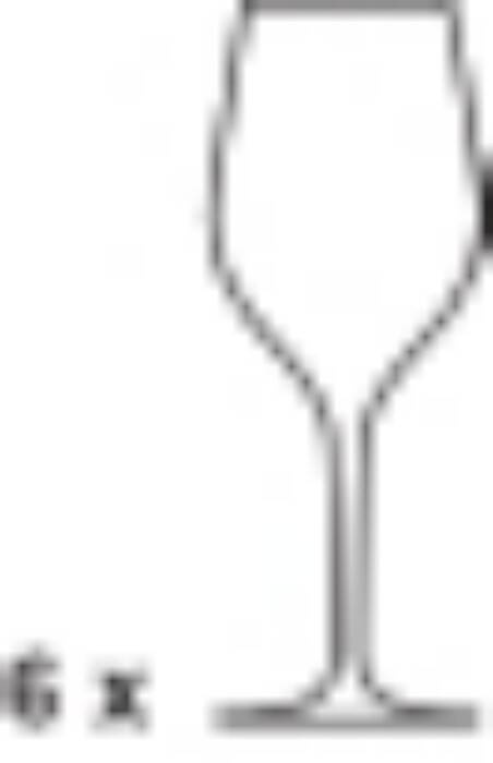 WMF - Zestaw 6 kieliszkow do czerwonego wina, Easy