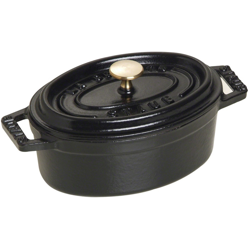 Staub - mini brytfanna  żeliwna czarna 0,25 l 11 cm