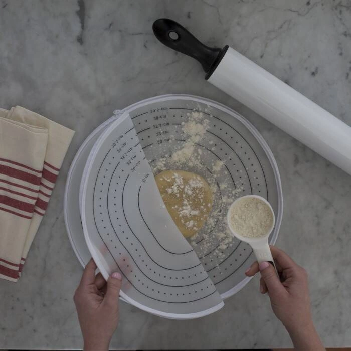 OXO-Mata silikonowa 2w1, transparentna, Good Grips